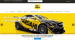 Desktop Screenshot of bardahl.es